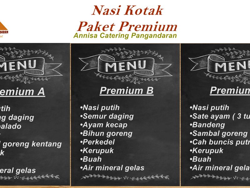 Nasi Kotak Pangandaran Paket Premium | Annisa Catering Pangandaran